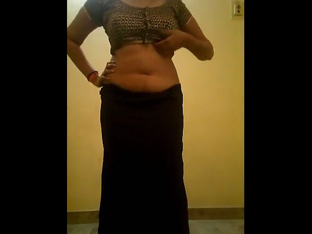 Sexy Figure Indian Wife Taking Her Clothes Off