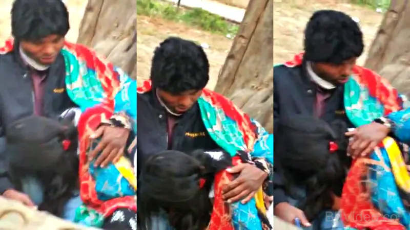 Horny Lovers Outdoor Daring Blowjob Sex Video