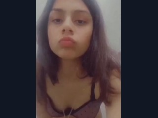 Beautiful Slim Girl Showing