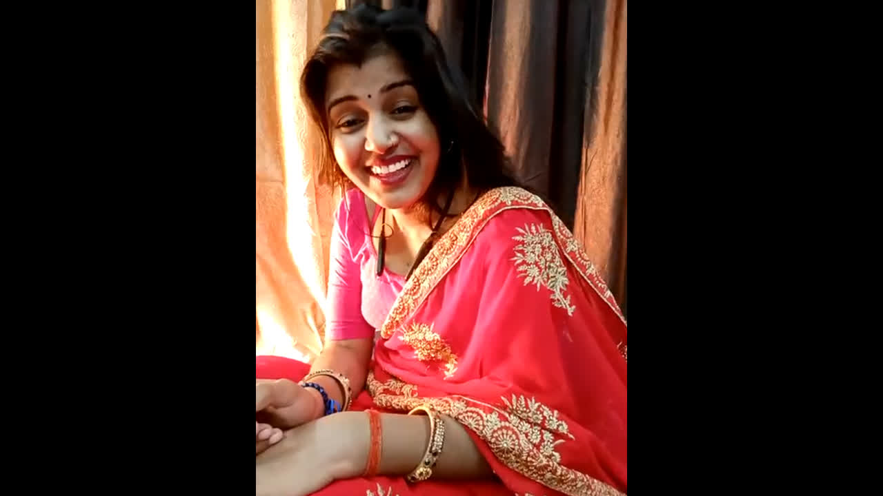 Desi Girl ANUPAMA_JHOSHI Boobs Show and Full Face Show