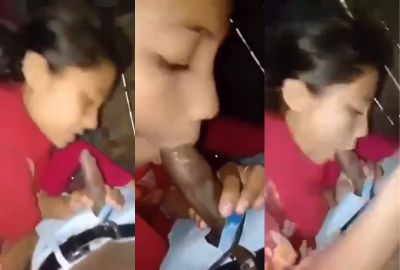 Dehati sex of desi babe sucking her stepbrother’s dick