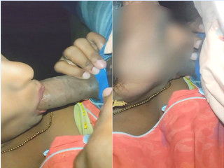 Today Exclusive- Desi Bhabhi Blowjob