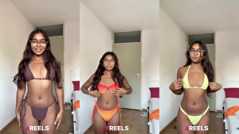 NRI Desi Instagram Influencer Session With Her Foreign BF