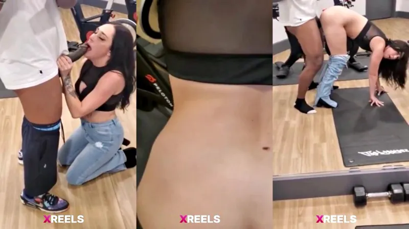 Rich Daddys Girl Fucked By BBC Personal Instructor In The Gym