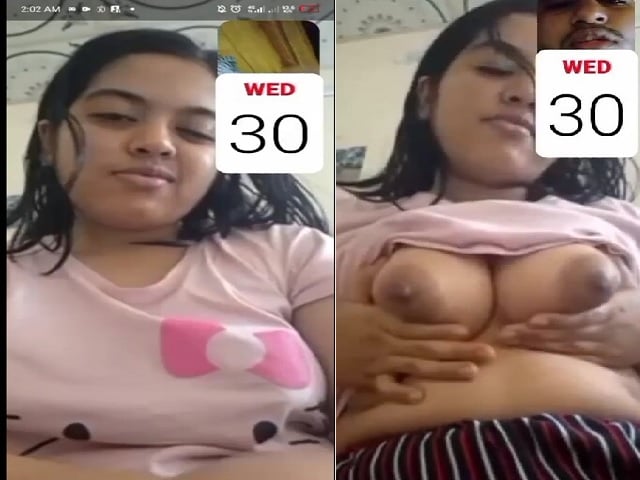 Desi mms new video call chat of topless viral girl