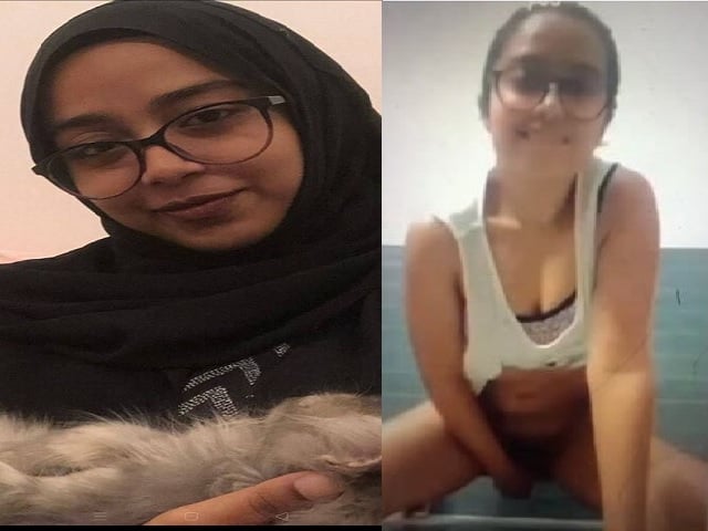 Sexy hijab Bengali sex girl fingering horny pussy