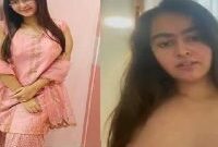 Cute Girl Removing Her Bra And Showing Her Boobs On Camera