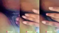 Horny Hijabi Girlfriend Fingering Her Pussy
