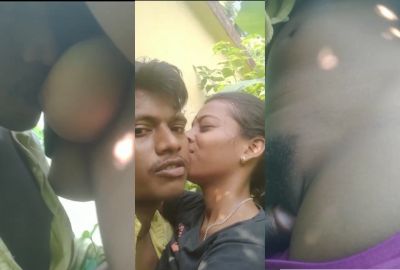 South Indian couple’s outdoor sex MMS from the bush