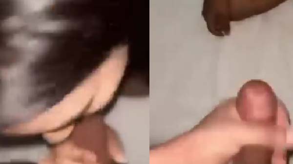 College girl blowjob de rahi hai maje mein