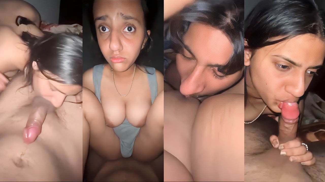 Sexy Hot GF Blowjob Fucking Getting Cum